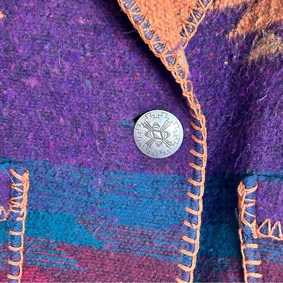 Rhonda Stark Southwestern Blazer | size S - Picture 3 of 9
